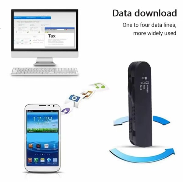 Adaptateur de chargeur de type C multifonctionnel