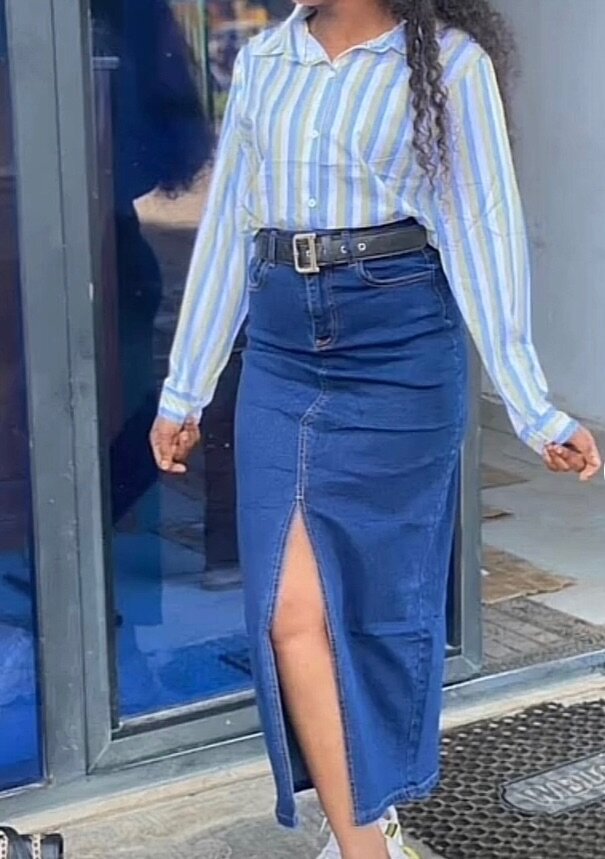 Jean skirts