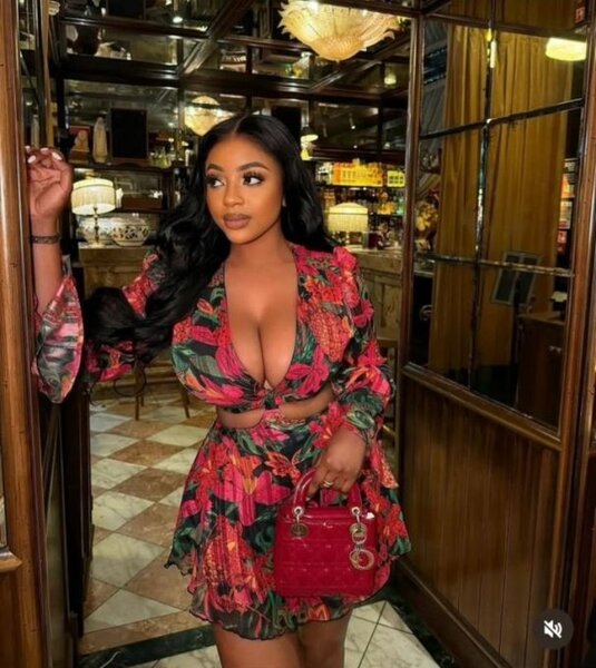 Floral print mini dress