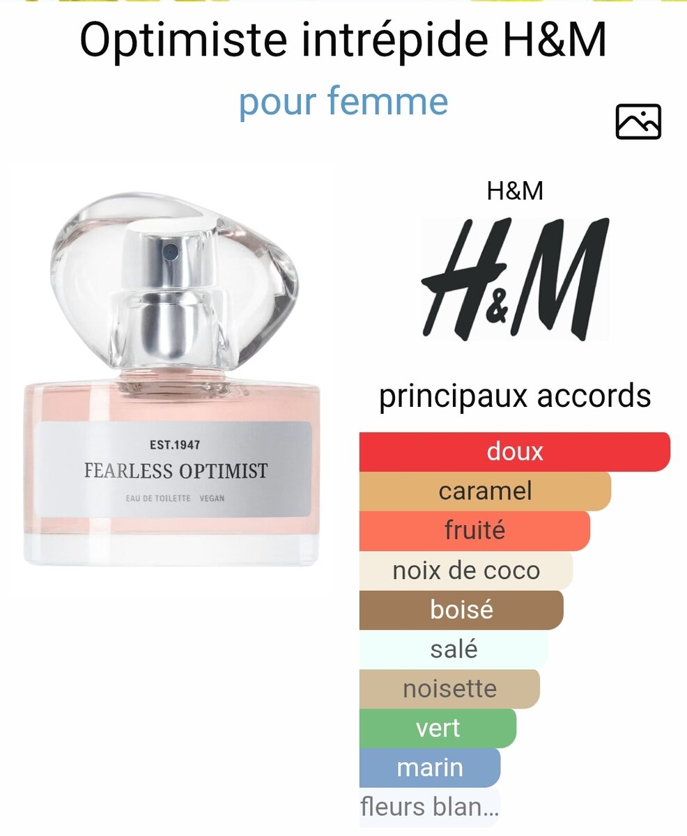 Parfum Fearless Optimist H&M