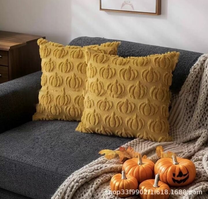 Coussins décoratifs citrouille