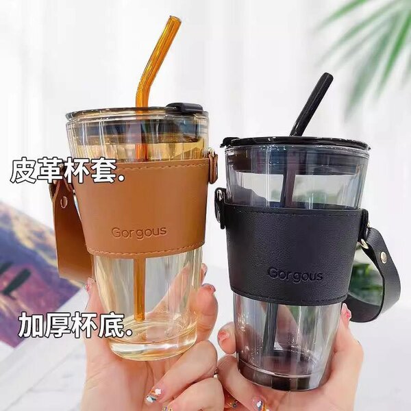 Glass mug