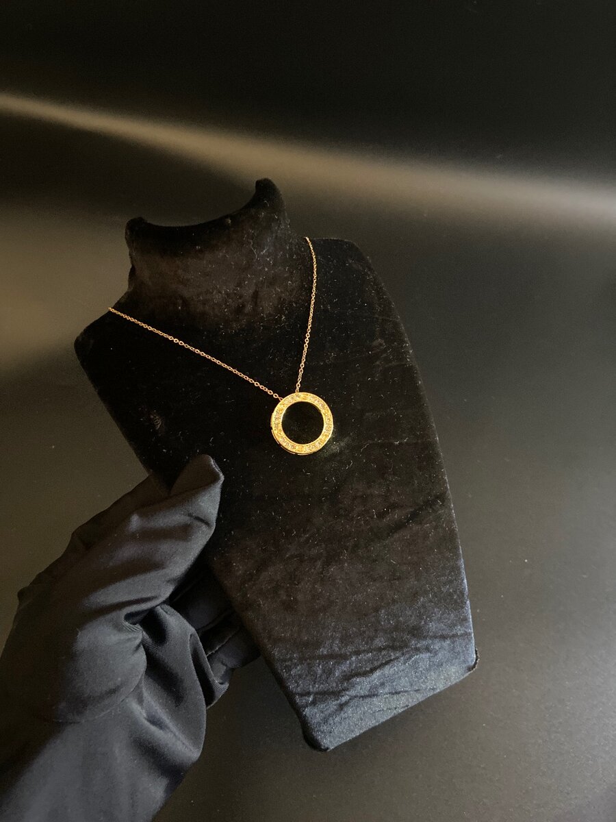 Gold necklace