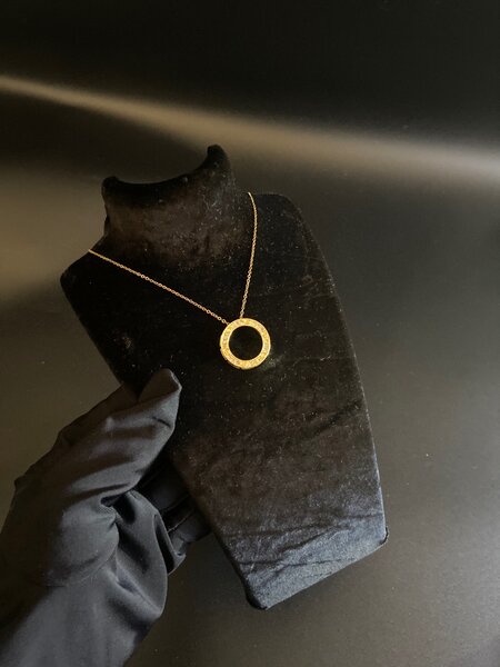 Gold necklace