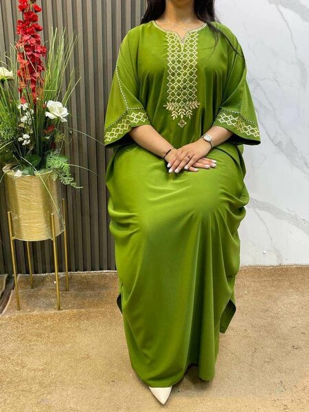 Robe Kaftan Élégant Femme