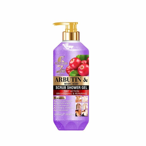 Shower gel and scrubs