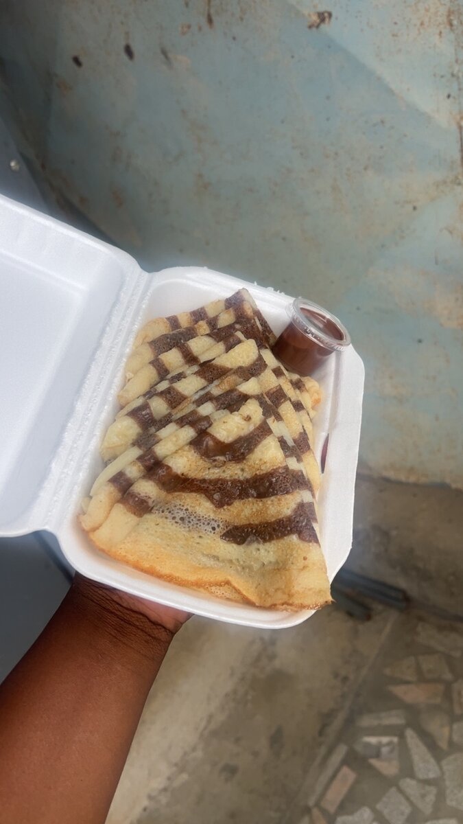Crêpes marbrées