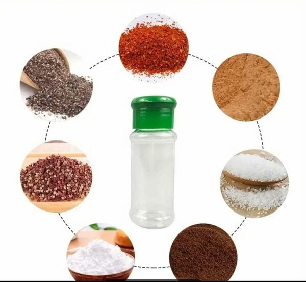 12 Pots 100 ml en plastique stockage des épices