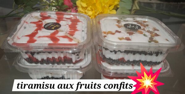 Tiramisu aux Fruits Confits