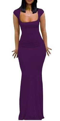 Robe Longue Évasée Élégante