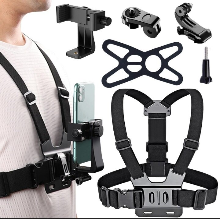 Support téléphone et caméra ajustable