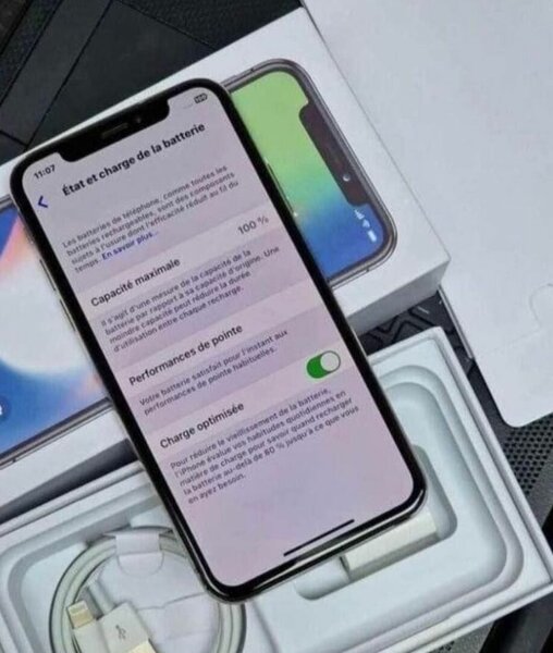 iPhone X avec Accessoires