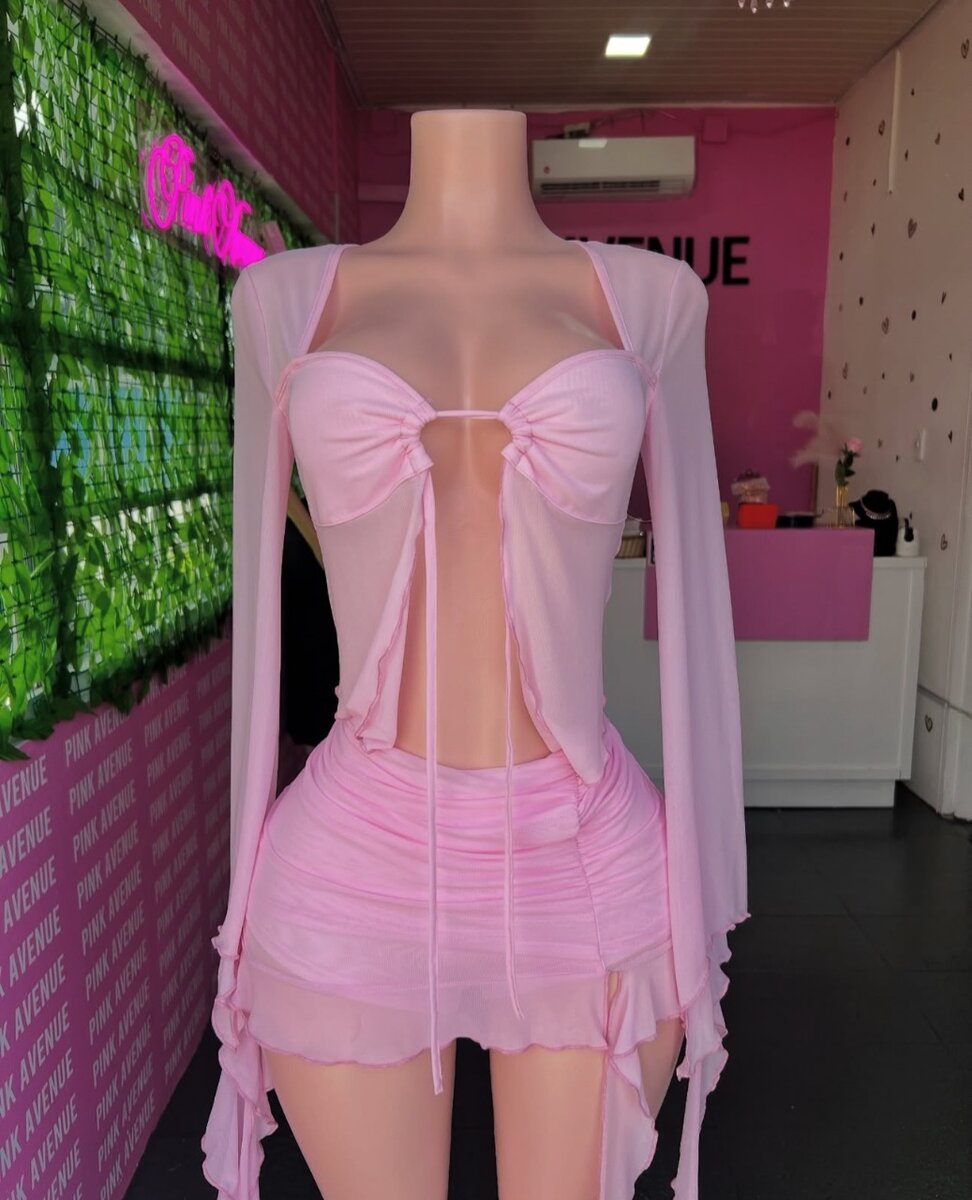 Pink dress