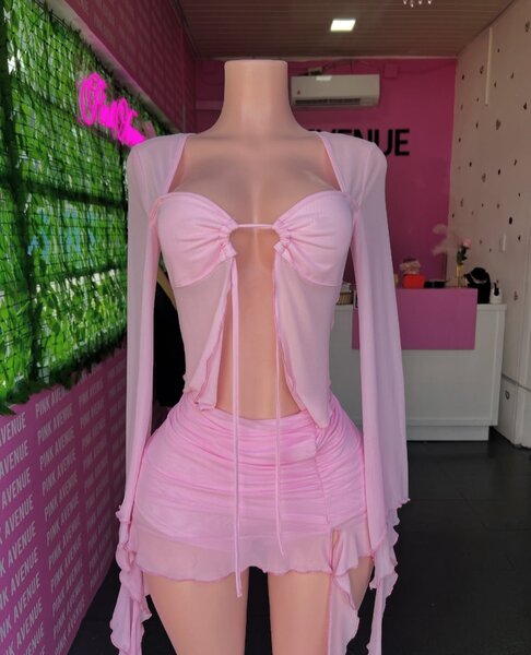 Pink dress