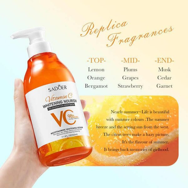 Sadoer Vitamin c whitening nourish shower gel