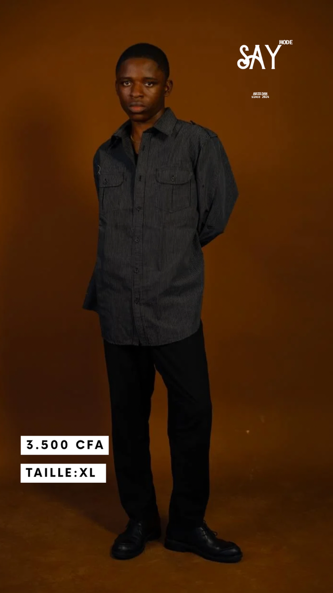 Chemise Homme Élégante XL