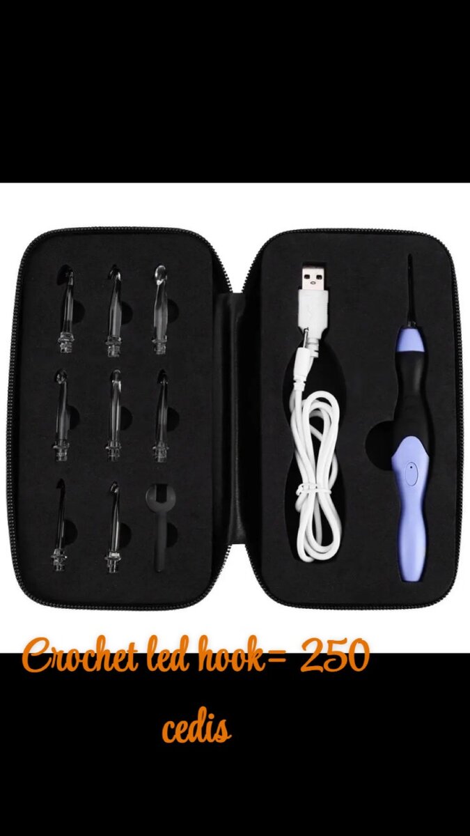 Crochet led hook