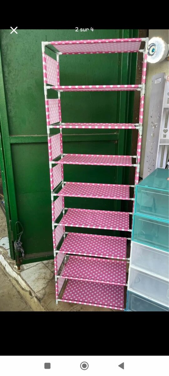Étagère de chaussures ou sac