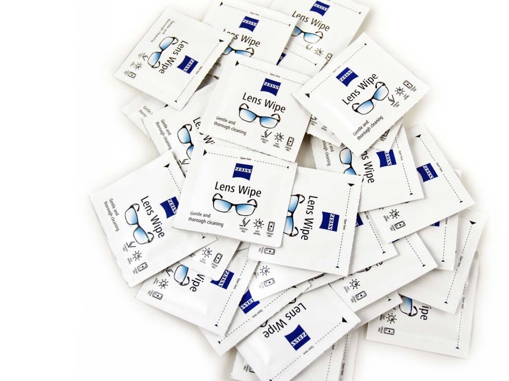 Lingettes Nettoyantes pour Verres