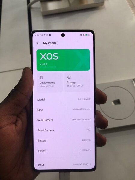 Infinix note 40