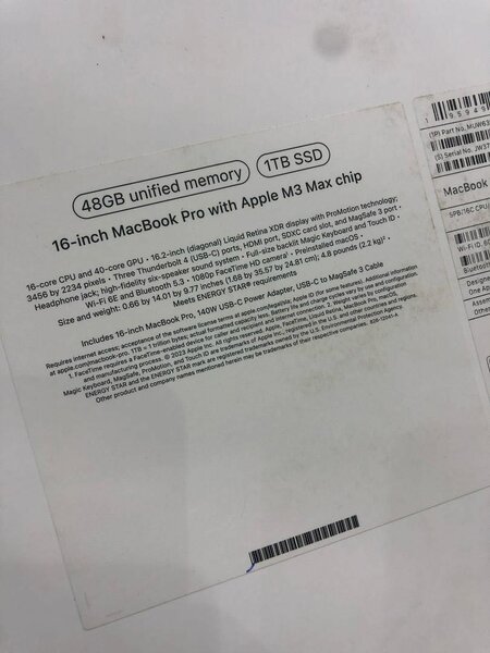 MacBook Pro m3