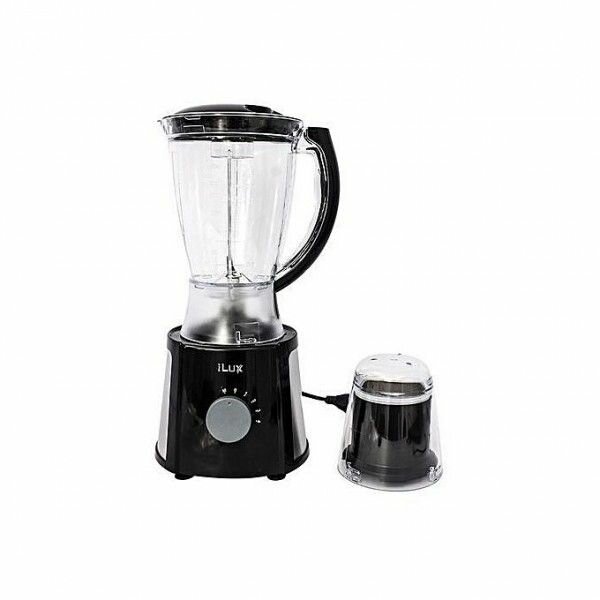 Ilux Blender & Grinder LX-315 - 2 En 1 - 1.5 L - 4 Vitesses