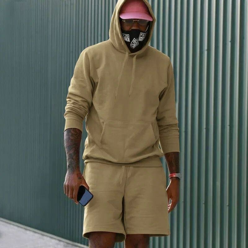 Ensemble Hoodie et Short Homme