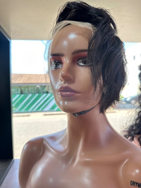 Frontal pixie cut