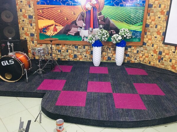Woolen Tile Carpet