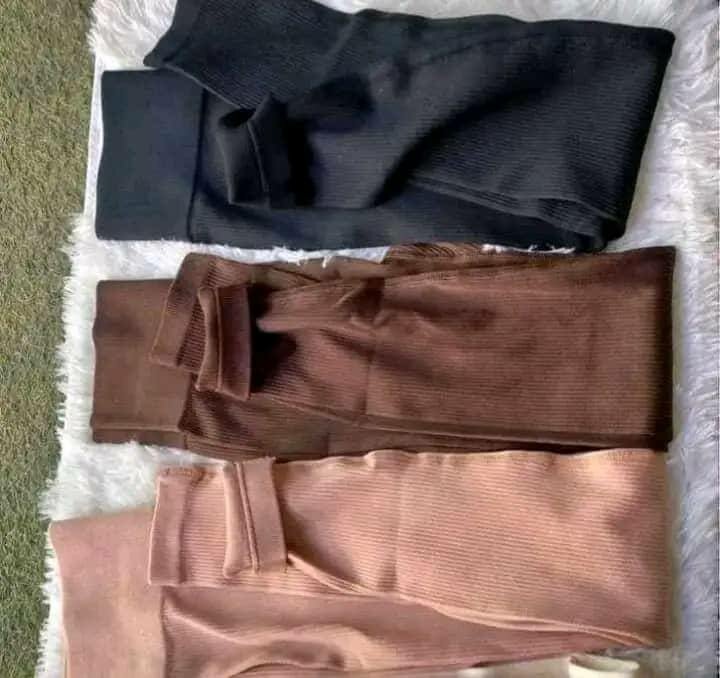 Ribbed leggings