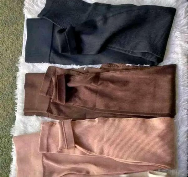 Ribbed leggings