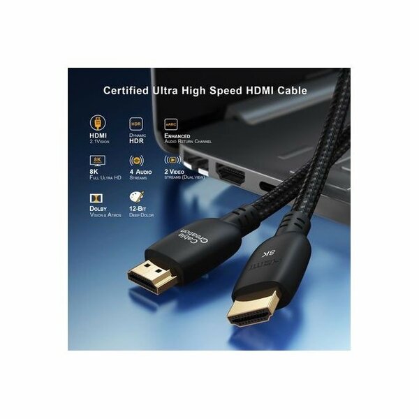 8K Certified Ultra High Speed Hdmi Cable