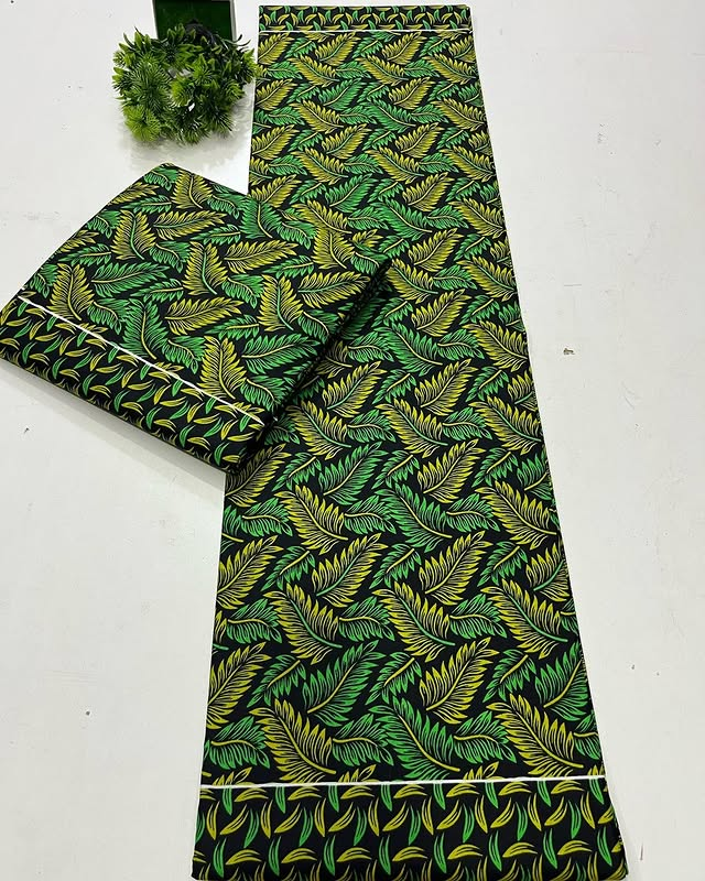 Tissu vert