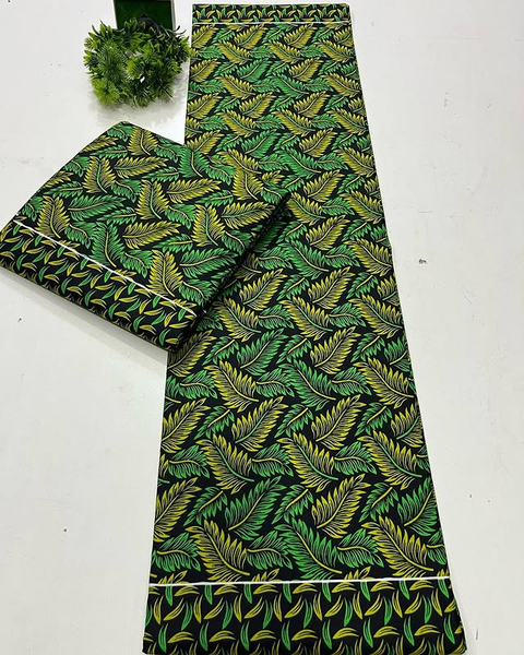 Tissu vert