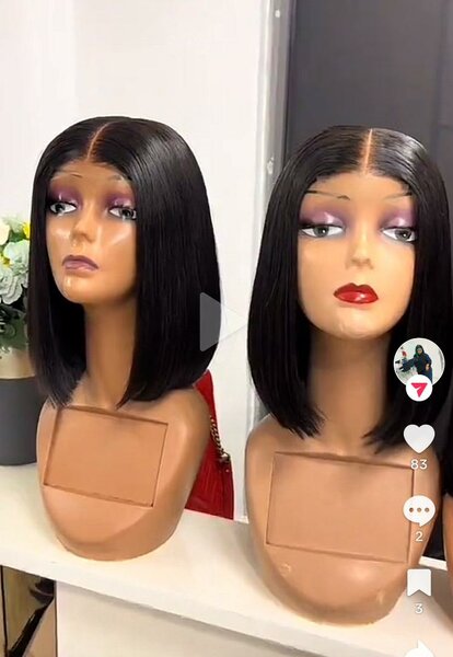 Blunt bob 10inches