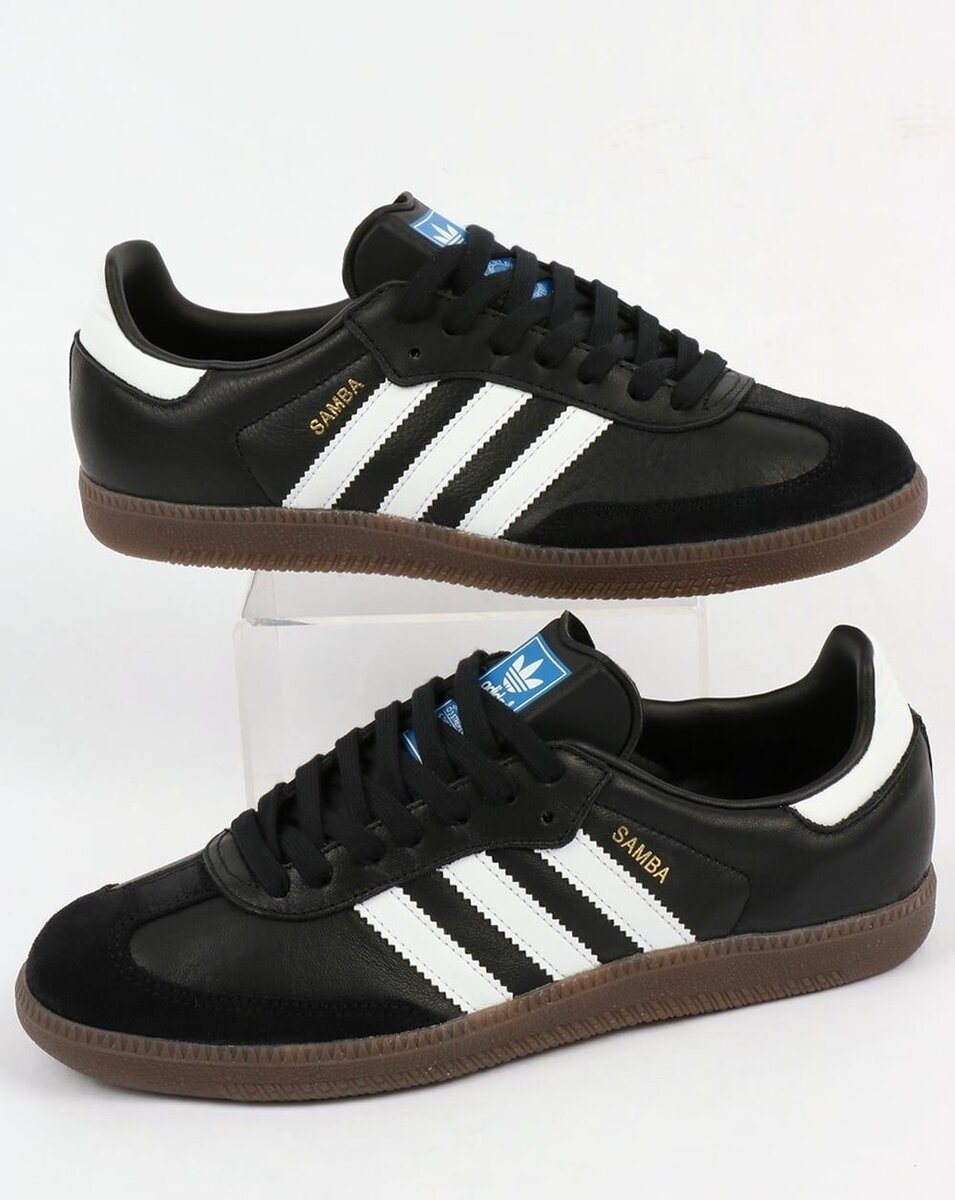 Adidas Samba Sneakers Noir Blanc