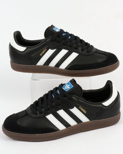 Adidas Samba Sneakers Noir Blanc