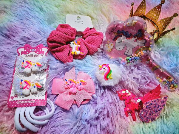 Accessoires de cheveux licorne