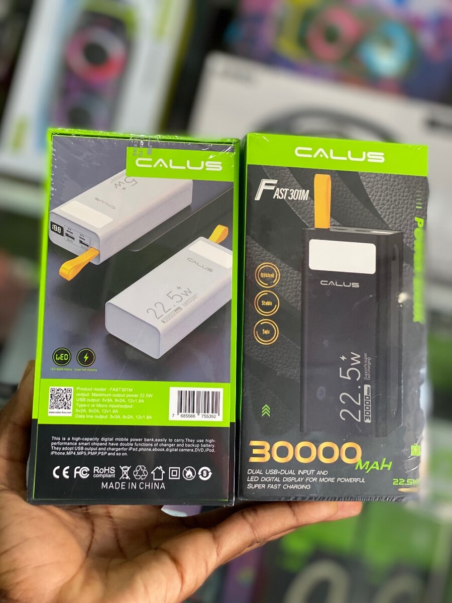 CALUS power bank 30000mAh