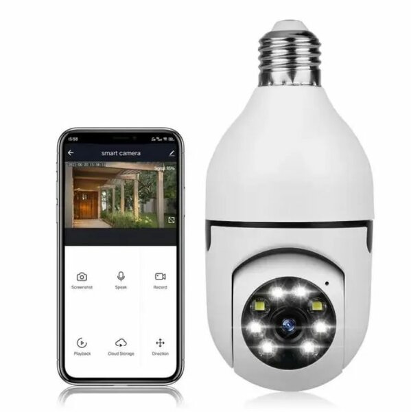 Caméra de surveillance Ampoule