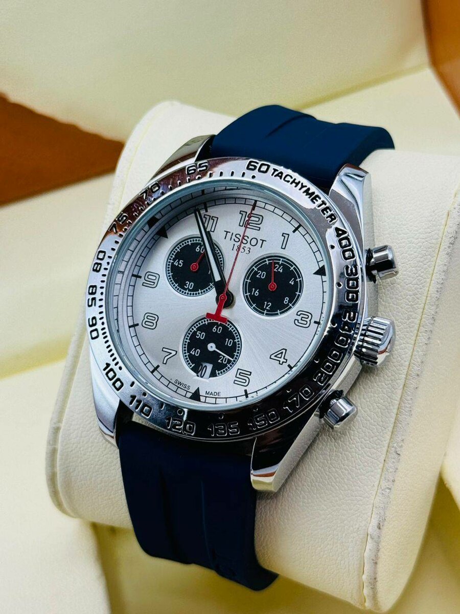 Montre Tissot bleu