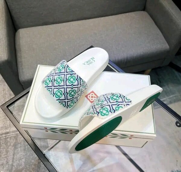 Claquettes Blancas Casa Confort