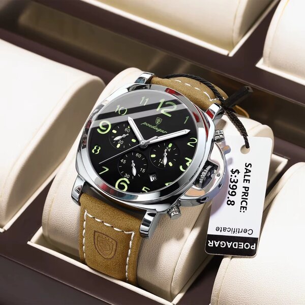 Montre Homme Élégante Quartz