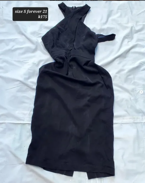 black dress