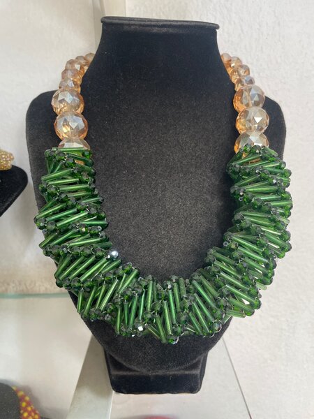 Beaded necklaces