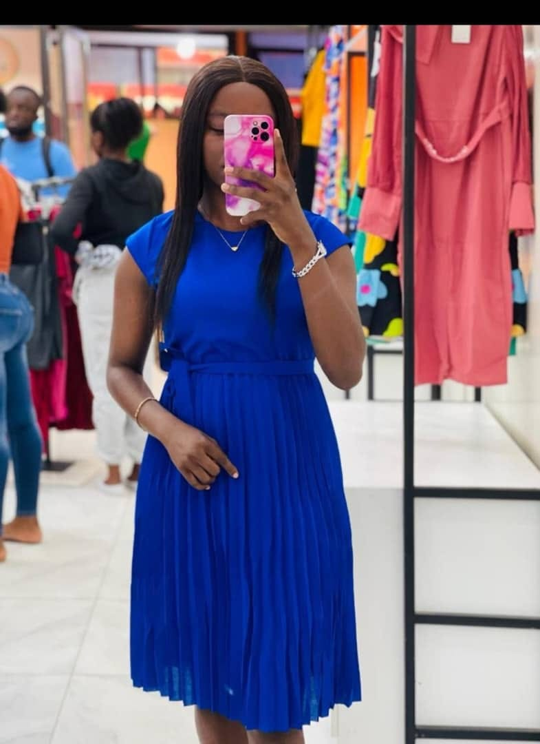Robe bleu
