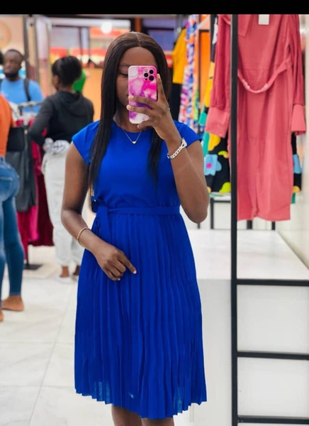 Robe bleu