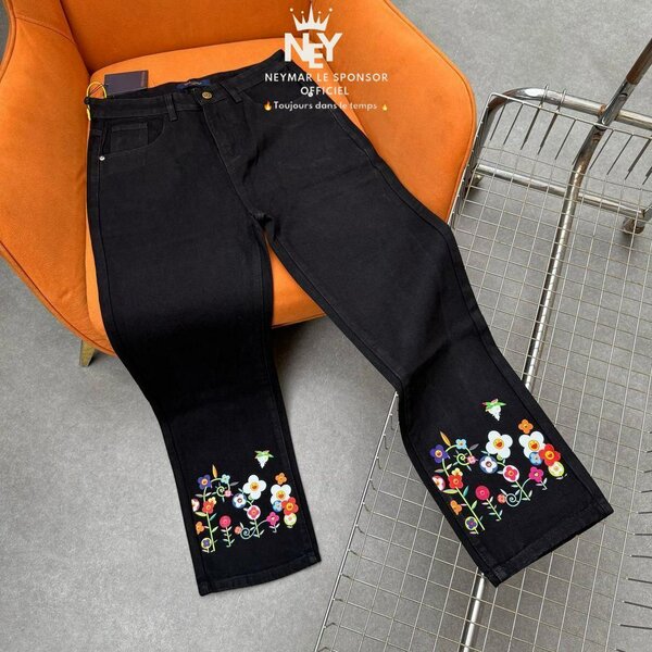 Jean flare chrome