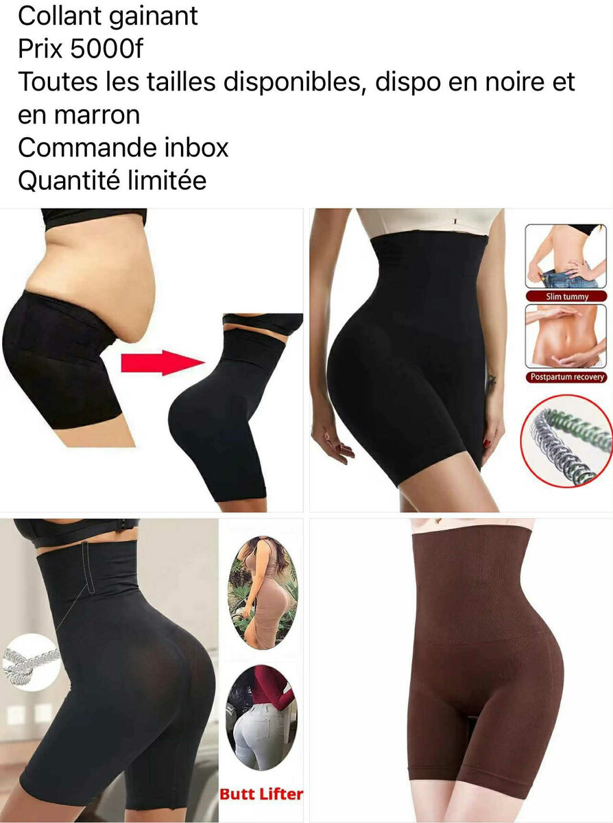 Culotte gainante amincissante