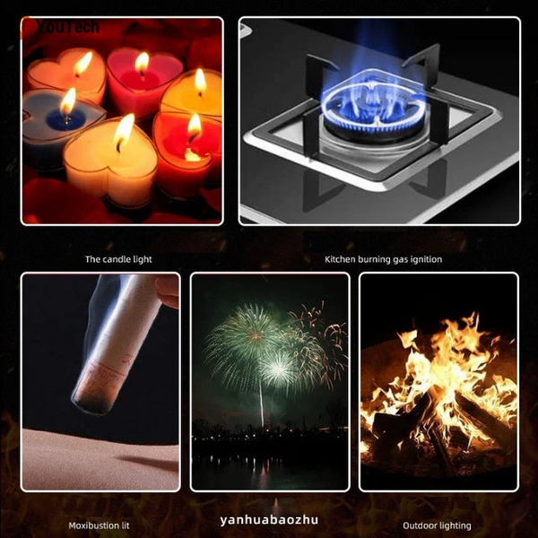 Refillable Gas Lighter for Candles, Puja Lamps, Gas Stove.